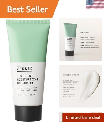 Refreshing Dew Point Gel Moisturizer - Aloe & Green Tea Hydration for Adults