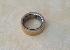 Oura Ring Gen 4, Gold Finish, Size 6, with Charging Case