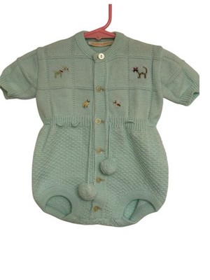 Vintage 60s Renzo s Acrylic Baby Romper
