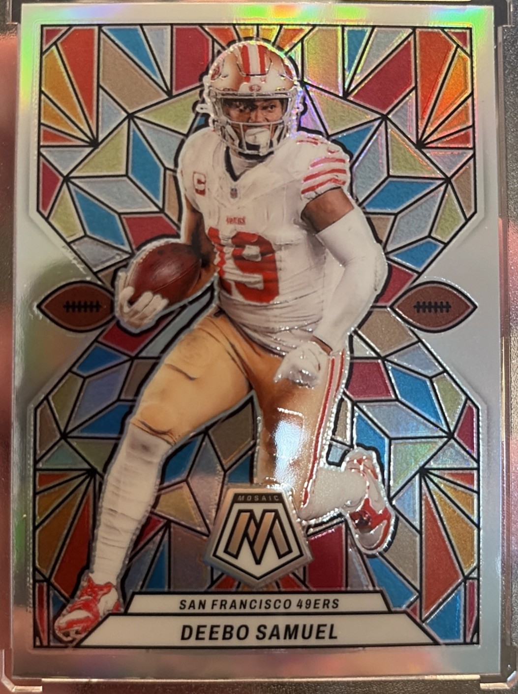 2024 Panini Mosaic - Stained Glass Deebo Samuel #SG-10