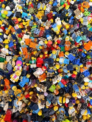 LEGO Minifigures Lot of 20 Random Figures Bulk Bundle Authentic REBRICKS