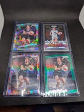 Kate Martin WNBA Logo + Green Prizm + Cracked Ice + Groovy SP 2025 Panini