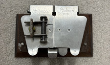 Vintage 1940s Hollywood Stainless Steel 8MM-16MM Movie Film Splicer