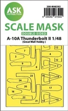 1/48 Artscale A-10A Thunderbolt II double-sided express fit mask for GWH