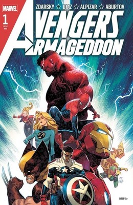 Avengers Armageddon #1 Marvel Polybagged With Warstorm Surge Magic Card MtG