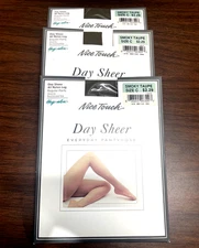Sears Nice Touch Panty Hose Size C (3) Pairs Smoky Taupe Day Sheer Made in USA