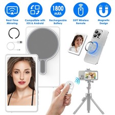 Magnetic Vlog Selfie Monitor Screen Rear Camera Phone Monitor Selfie Screen Tool