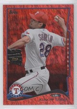 2014 Topps Red Hot Foil Joakim Soria #144 0k3t