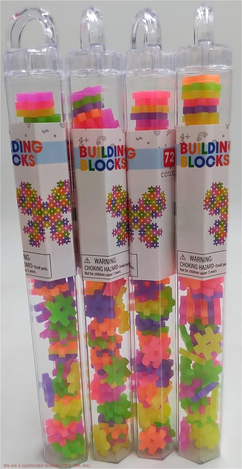 ВСЕГО 4 ШТУКИ!!! Мини-конструктор с хэштегами, тюбик с блестками, 72 шт. -Игровая площадка Яблочко