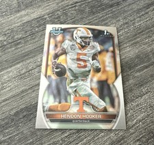 2022 Bowman University Chrome #21 Hendon Hooker Tennessee 1st Bowman Refractor