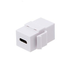 USB C Keystone Jack, USB 3.1 Type-C Connector Keystone Insert Female to Femal...