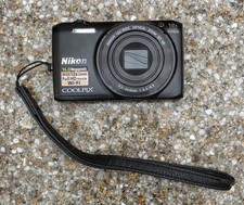 Nikon COOLPIX S6800 Digital Camera 16.0 MP 12x Optical Zoom Built-in Wi-Fi Black