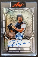 2025 Leaf Bronx Legacy Autographs Rick Cerone #BA-RC1 22/65