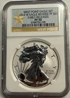 2013-W perfect gem REVERSE PROOF American Silver Eagle. NGC PF70. #n2d298