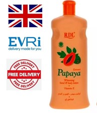 600 ml RDL Papaya Extract Hand And Body Lotion moisturize + Vitamin E 