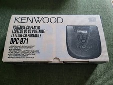 Vintage 1996 Kenwood DPC-971 Discman Portable CD Player Battery Extender AC Car