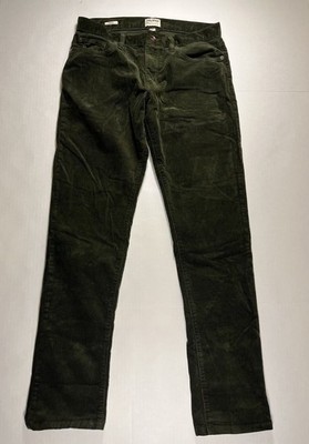 Todd Snyder Slim Fit Corduroy Pants Mens 30x32 Green Stretch 5 Pocket Cords