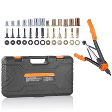 Rivet Nut Tool 16in Rivnut Tool Kit 13PCS Mandrels and 186PCS Rivet Nuts