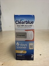 3x Clearblue - Digital Pregnancy Test 6 Days Sooner Early Detection - 6 tests