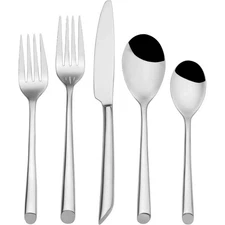 Flatware Service for 4 Stainless Steel Silverware Set Dishwasher Safe 20 Piece
