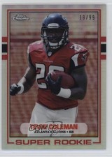 2015 Topps Chrome 1989 Super Rookies Refractor 19/99 Tevin Coleman #89-TC p8v