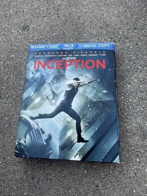 Inception Exclusive with 3D Cover & Shooting Script Blu-ray DVD Digital Cult z6