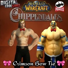 World of Warcraft Midnight Exclusive - Crimson Bow Tie 🎀 Transmog Loot TCG  🎀