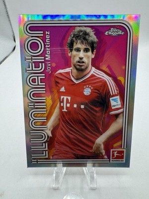 Javi Martinez Illumination 2025-26 Topps Chrome Bundesliga ILU-13 Bayern Munchen