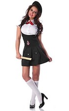 I SEE FRANCE FANCY DRESS FRENCH LADY COSTUME