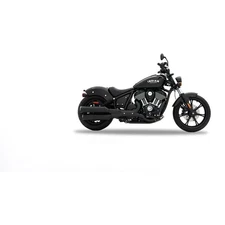 Rinehart Black 4 in. Motopro Slip-On Mufflers w/Black End Caps - 500-1501