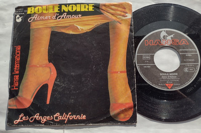 GERMANY!!! BOULE NOIRE (Georges Thurston) Aimer d'Amour PS 1979 FUNK SOUL 45
