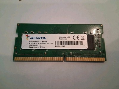 ADATA 8GB 1RX8 1.2V DDR4 PC4-2400T SODIMM MEMORY RAM - GREEN