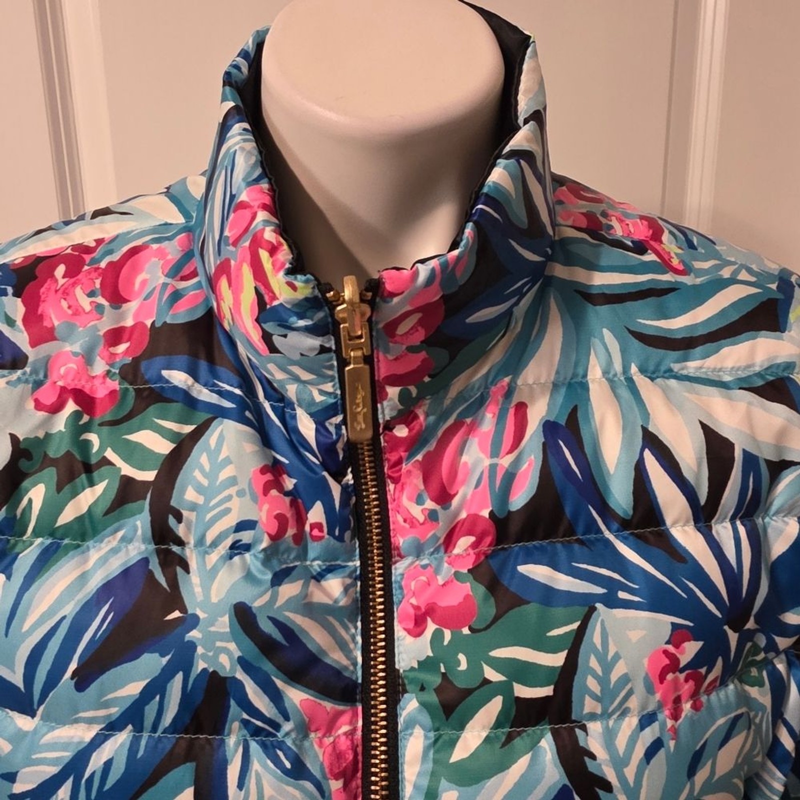 Lilly Pulitzer Marilee Double Sided Jacket Size 12 image 3