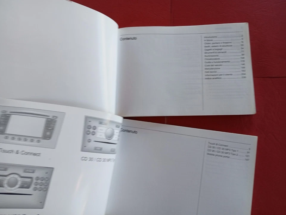 OPEL CORSA  Libretto Manuale USO e MANUTENZIONE + Infotainment System 2011 - Immagine 3 di 4