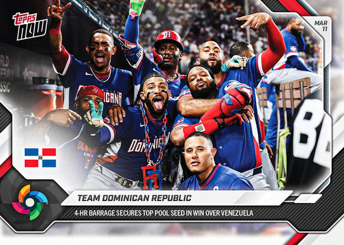 2026 Topps Now WBC-26 Team Dominican Republic