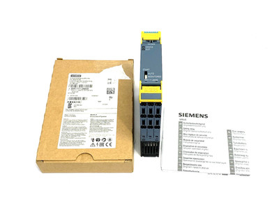 Siemens 3SK1111-2AB30 SIRIUS Safety Relay Basic, Relay Enabling Circuits 3 NO