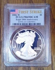 2006-W Silver American Eagle Proof PCGS PR69DCAM 20th Anniversary (891)