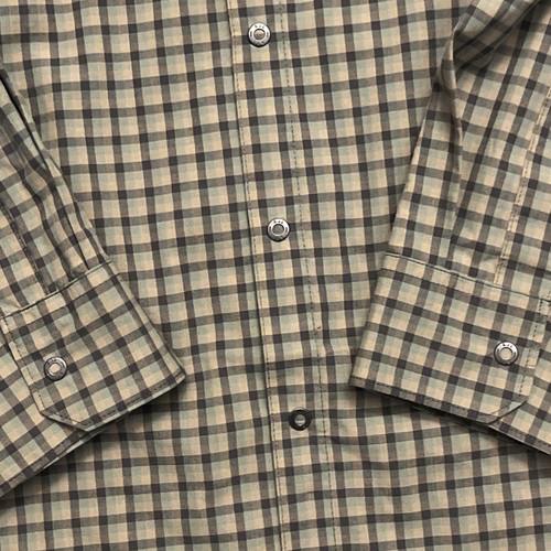 Camicia tattica 5.11 uomo 2XL caviale a quadri Igor bottoni a pressione manica lunga nuova con etichetta - Foto 4 di 6