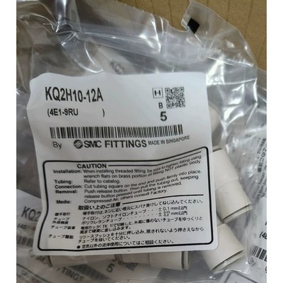 5pc New SMC KQ2H10-12A Direct quick plug connector    #jd