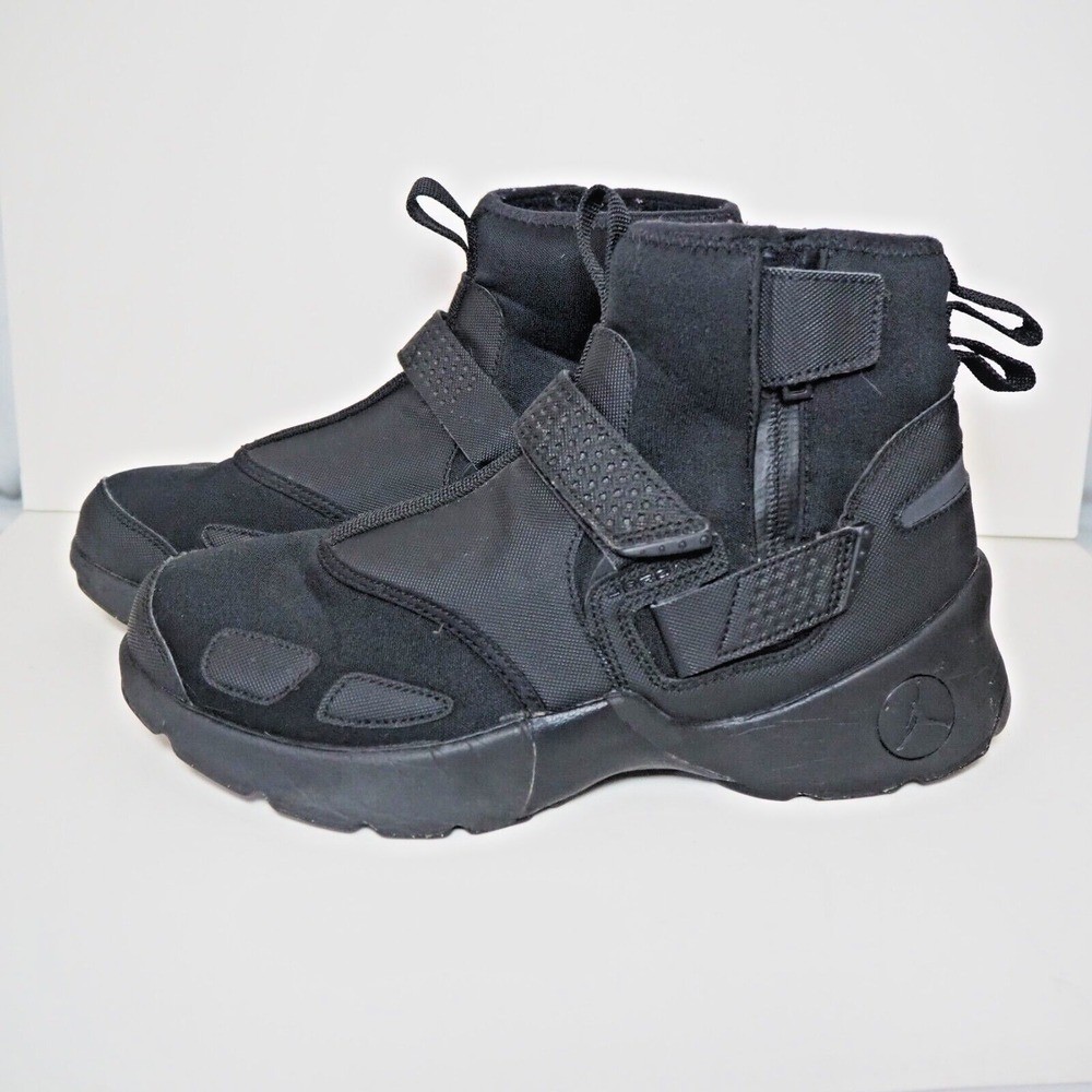 Nike Air JORDAN Trunner LX High Boot Triple Black AA1347 010 Mens US 8 Shoes