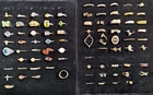 Vintage/Modern Estate Costume Jewelry LOT 67 RINGS & 14 Toe Rings ALL Wearable