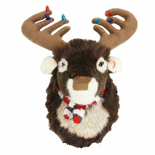 stuffed reindeer head