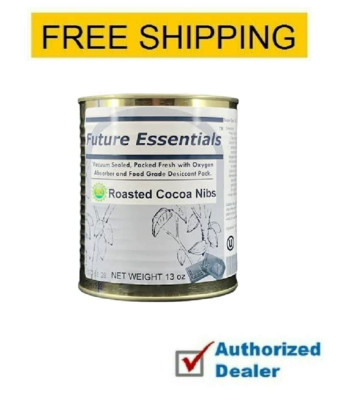 Future Essential Roasted Cocoa Nibs Freeze Dried Emergency Survival Canned Food