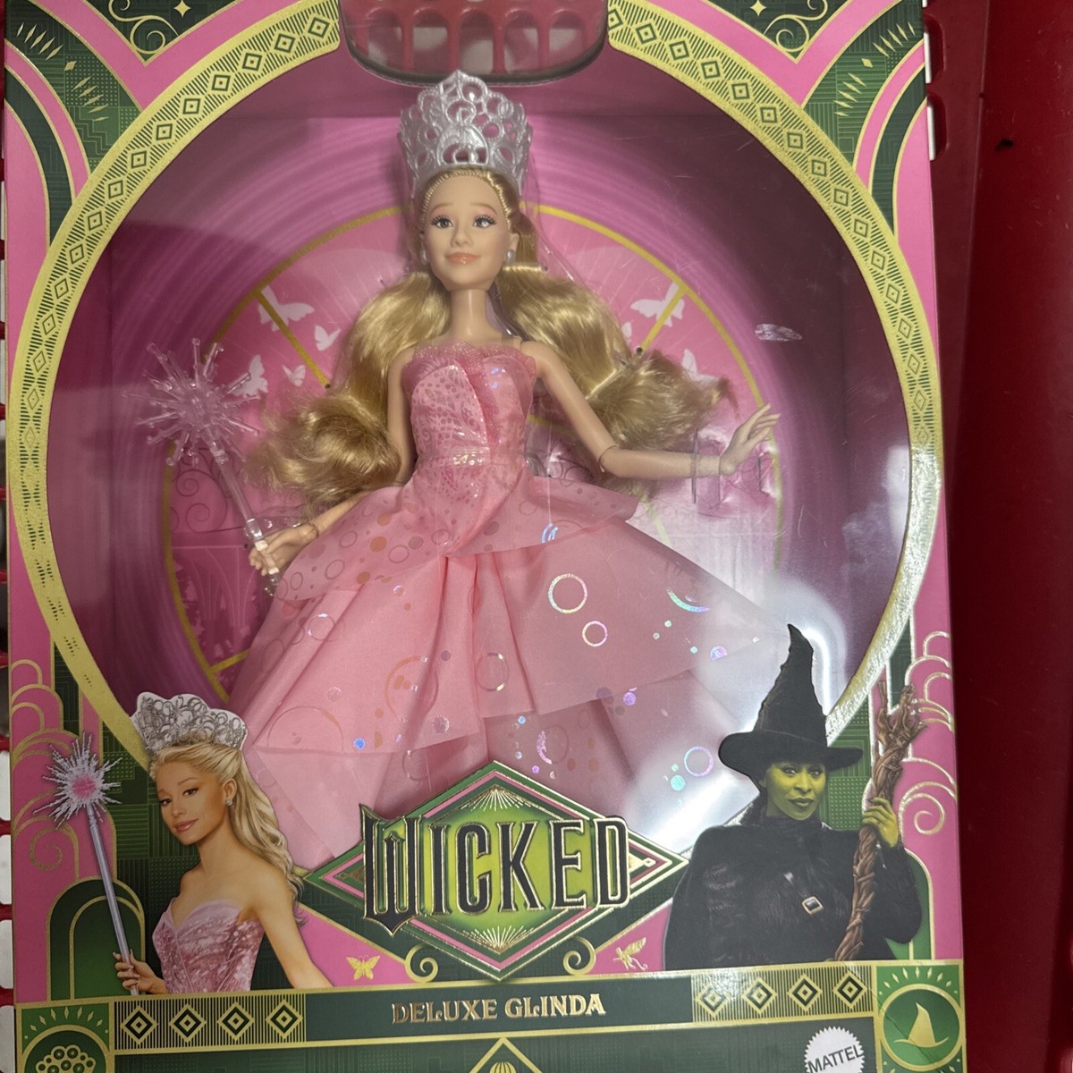 Wicked For Good グリンダ デラックスファッションドール　マテル Amazon.com: Mattel Universal Wicked Deluxe Glinda Fashion