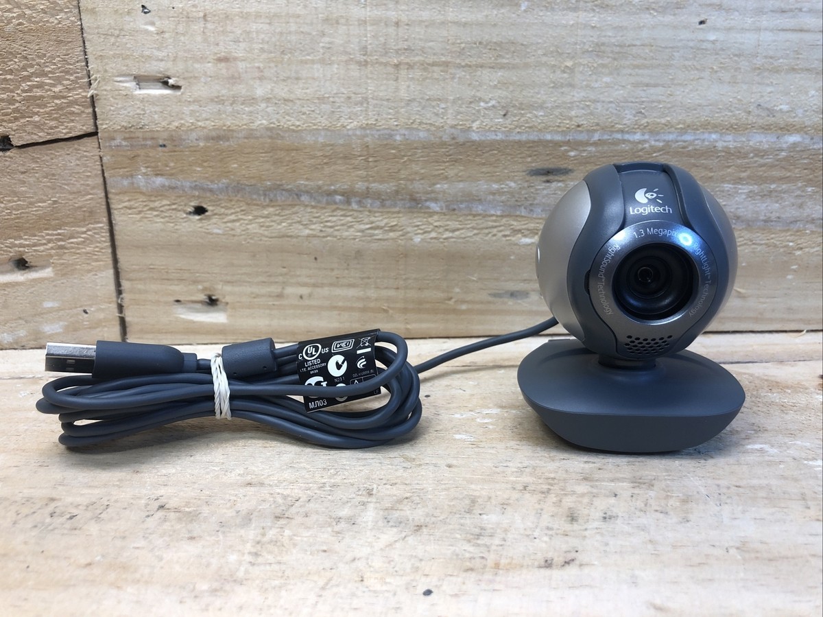 Logitech Webcam C500 Web Cam Megapixel Built In Mic USB Connectivity