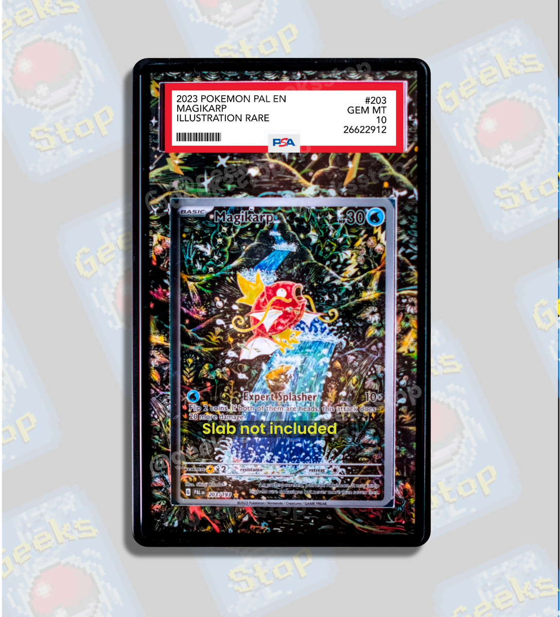 Magikarp IR PSA CGC Beckett | Display Case Extended Art for Graded Pokemon  Card | eBay