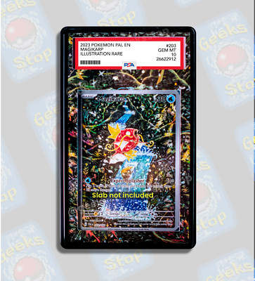 Magikarp IR PSA CGC Beckett | Display Case Extended Art for Graded Pokemon Card