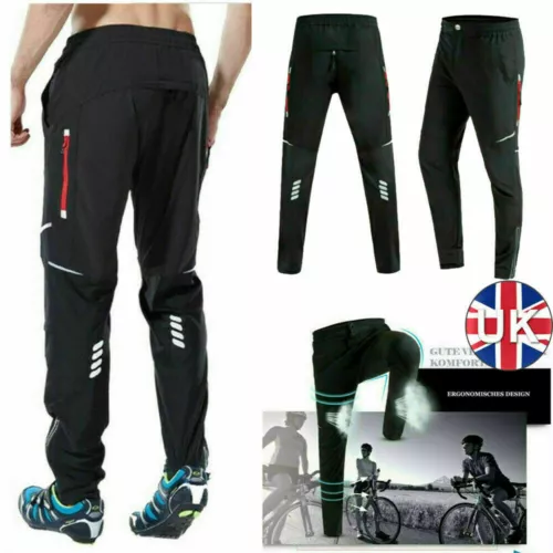 Herren Fahrradhose Sportswear Reflektierende Wasserdichte MTB Fahrradhose - Bild 1 von 11