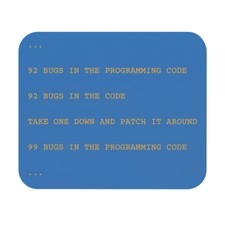 Programmer's Mouse Pad Rectangle