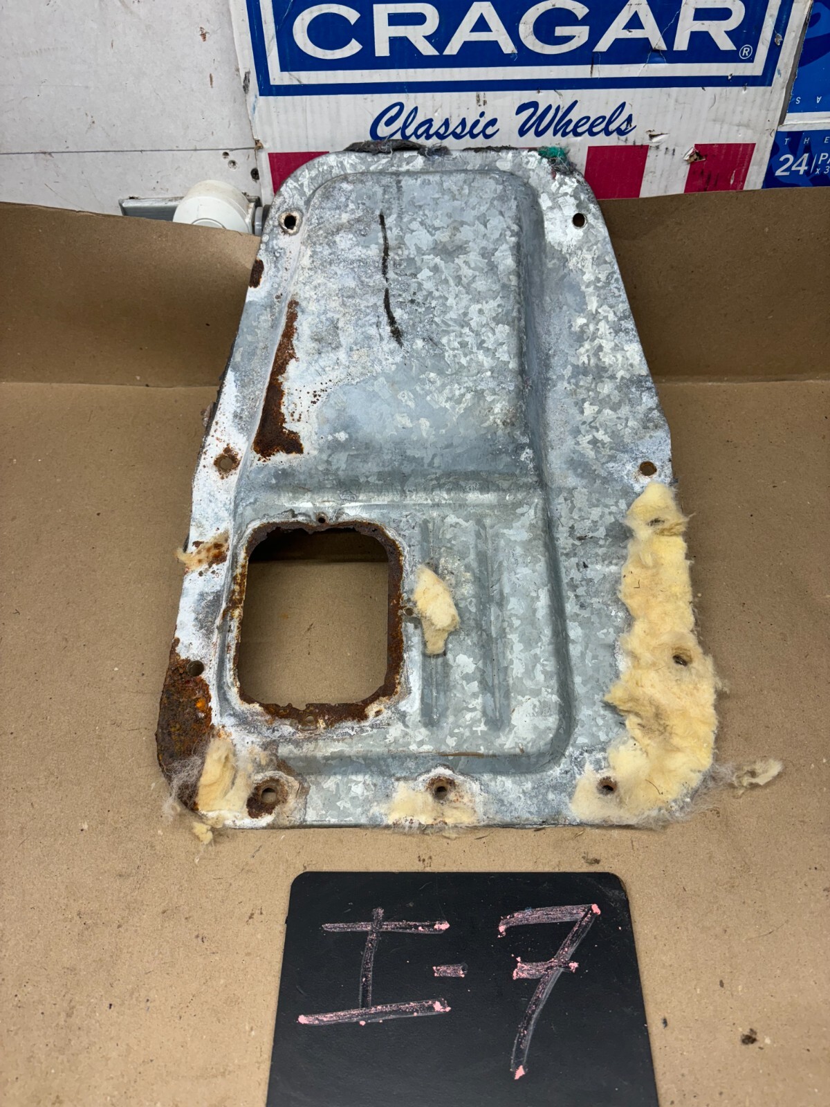 1984 1991 92 1997 F150 F250 F350 BRONCO AOD 4WD TRANSMISSION FLOOR HUMP PANEL
